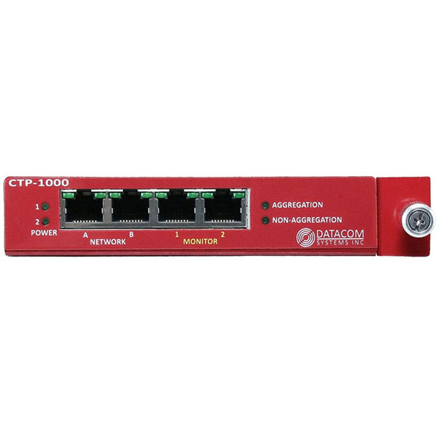 DATACOM CTP-1000 10/100/1000BASE-T Network TAP 銅纜/電介面 1
