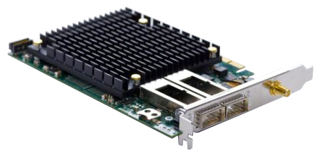 fb8XG@V7 FPGA Cloud Computing Card Dual QSFP+ Port 10/40 Gigabit Ethernet PCI Express FPGA Card 1