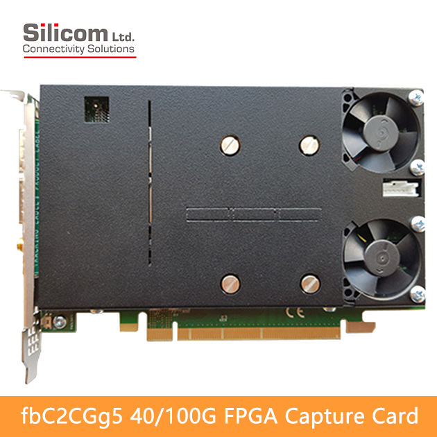 Silicom fbC2CGg5 10/25/40/100G FPGA 封包擷取卡 2