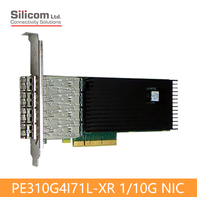 Silicom PE310G4I71L-XR 1/10G 伺服器網路卡 2