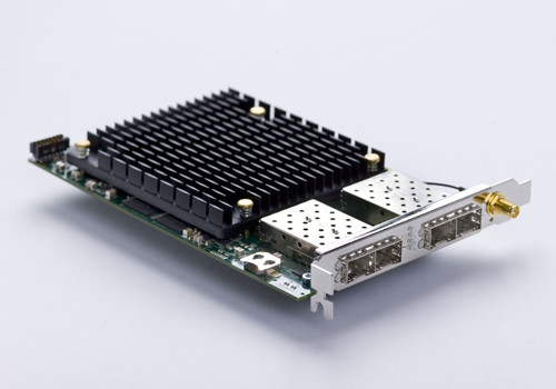 fb4XG@V7 FPGA Card Quad Port SFP+ 1/10 Gigabit Ethernet PCI Express FPGA Card 1