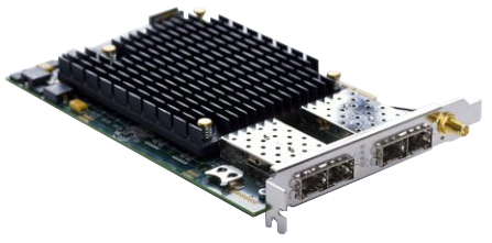 fb4G@V6130 FPGA Card Quad Port SFP Gigabit Ethernet PCI Express FPGA Card 1