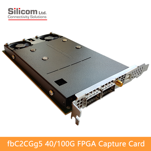 Silicom fbC2CGg5 10/25/40/100G FPGA 封包擷取卡
