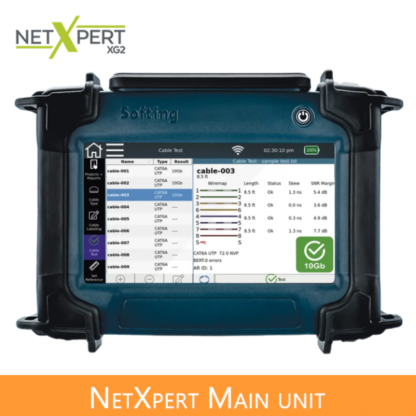 Softing NetXpert XG2 10G 網路效能驗證測試儀