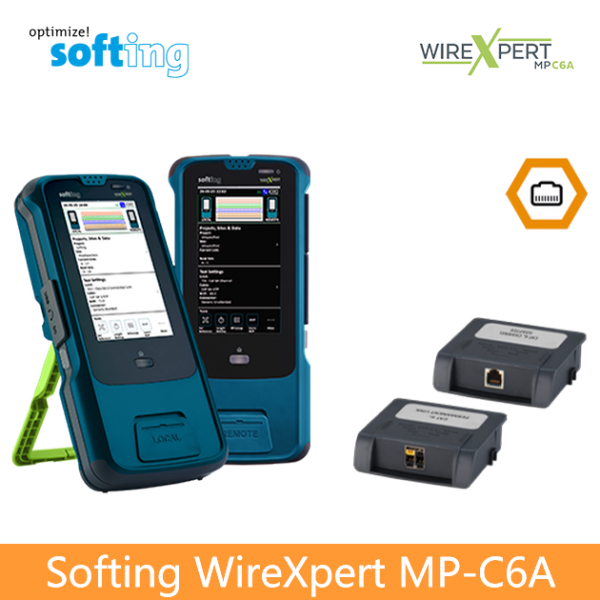 Softing WireXpert MP C6A 模組式入門級佈線標準驗證測試儀